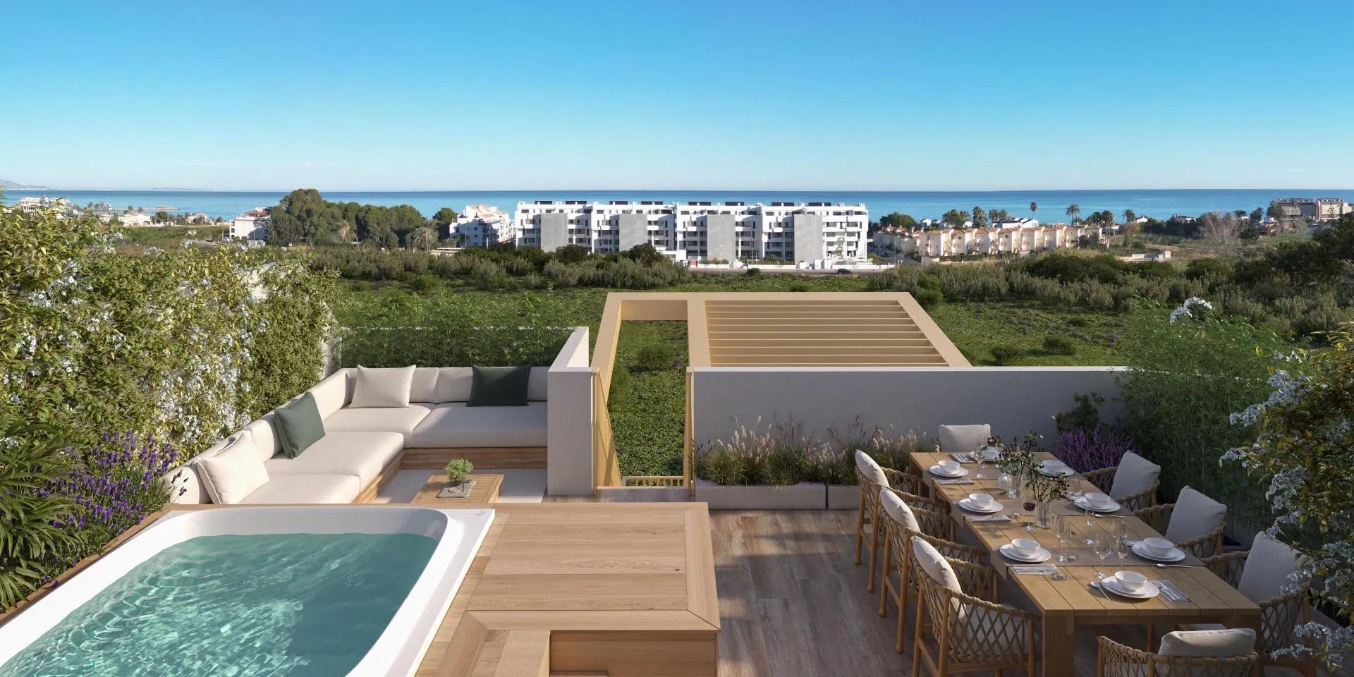 Moderne luxe aan de kust: nieuwe woningen aan de Costa Blanca foto {{pictureIndex}}