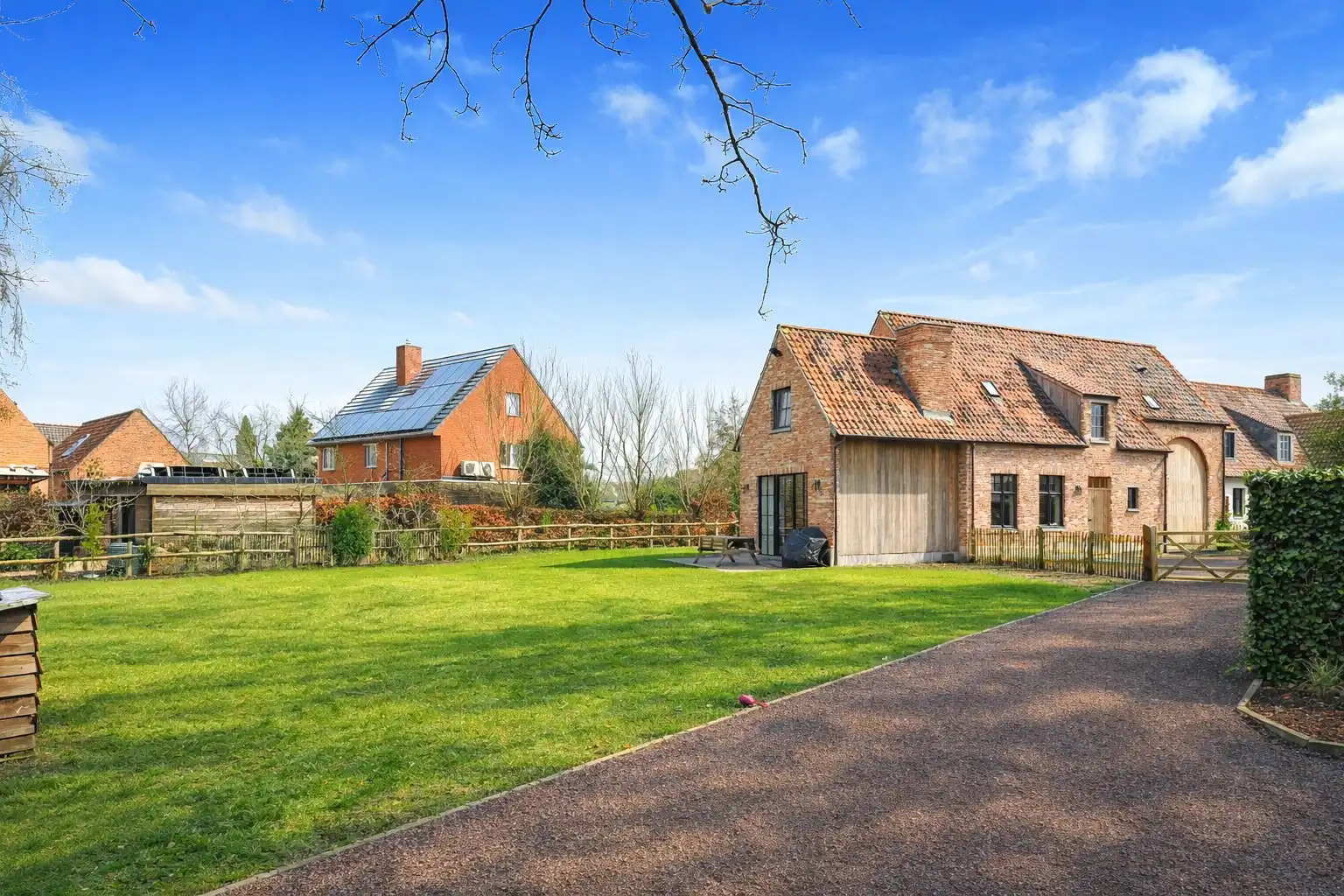 Nieuw gebouwde villa op 1.169 m² te Moerkerke (Damme) foto 12