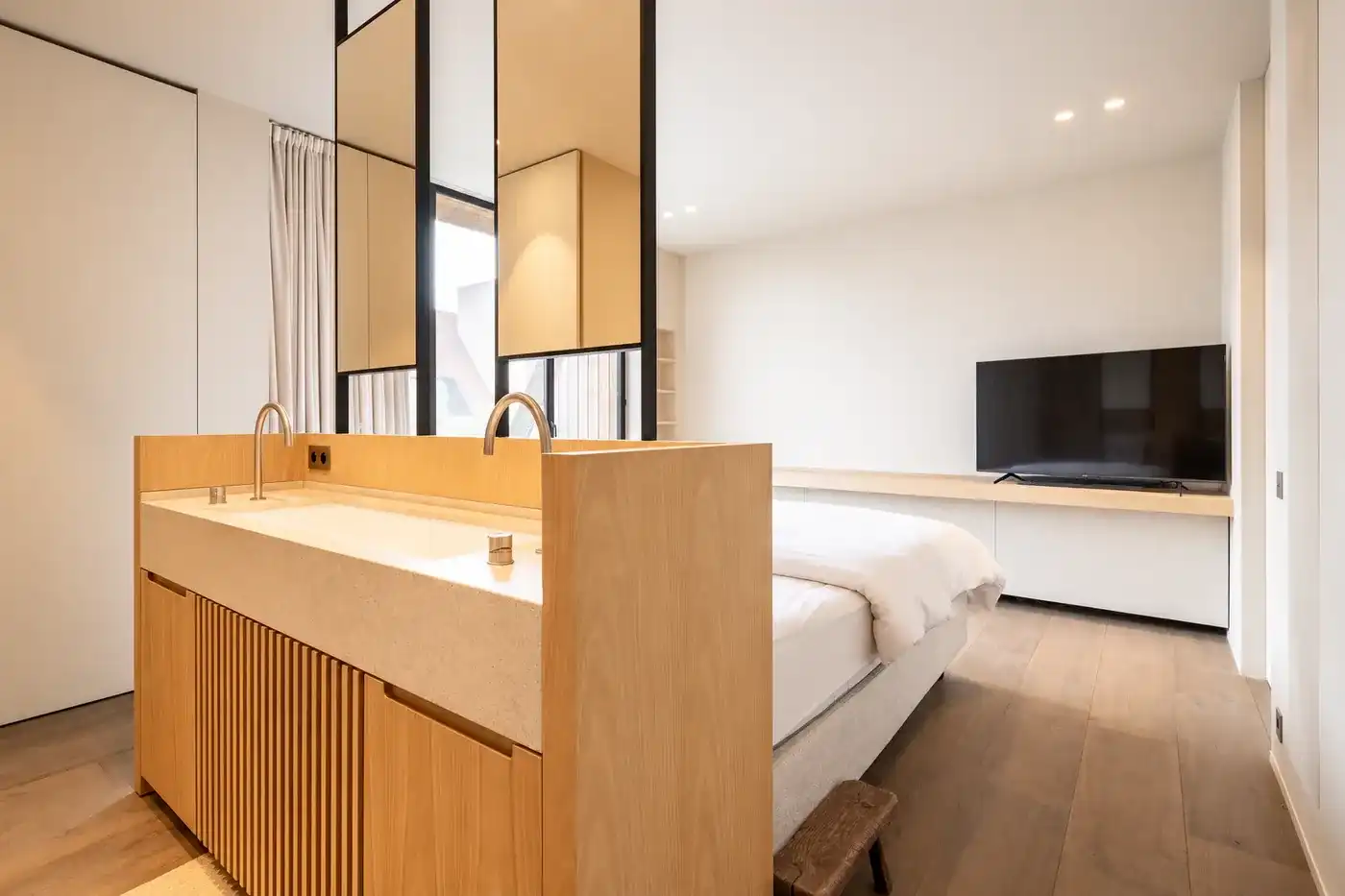 Exclusieve architecturale villa met zwembad in het prestigieuze Zoute - unieke parel foto 21