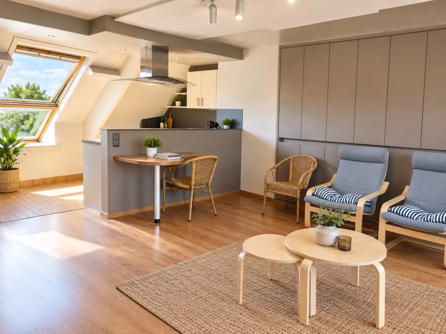 Bemeubelde studio in Lokeren - verhuring korte periode 6 maanden foto 2