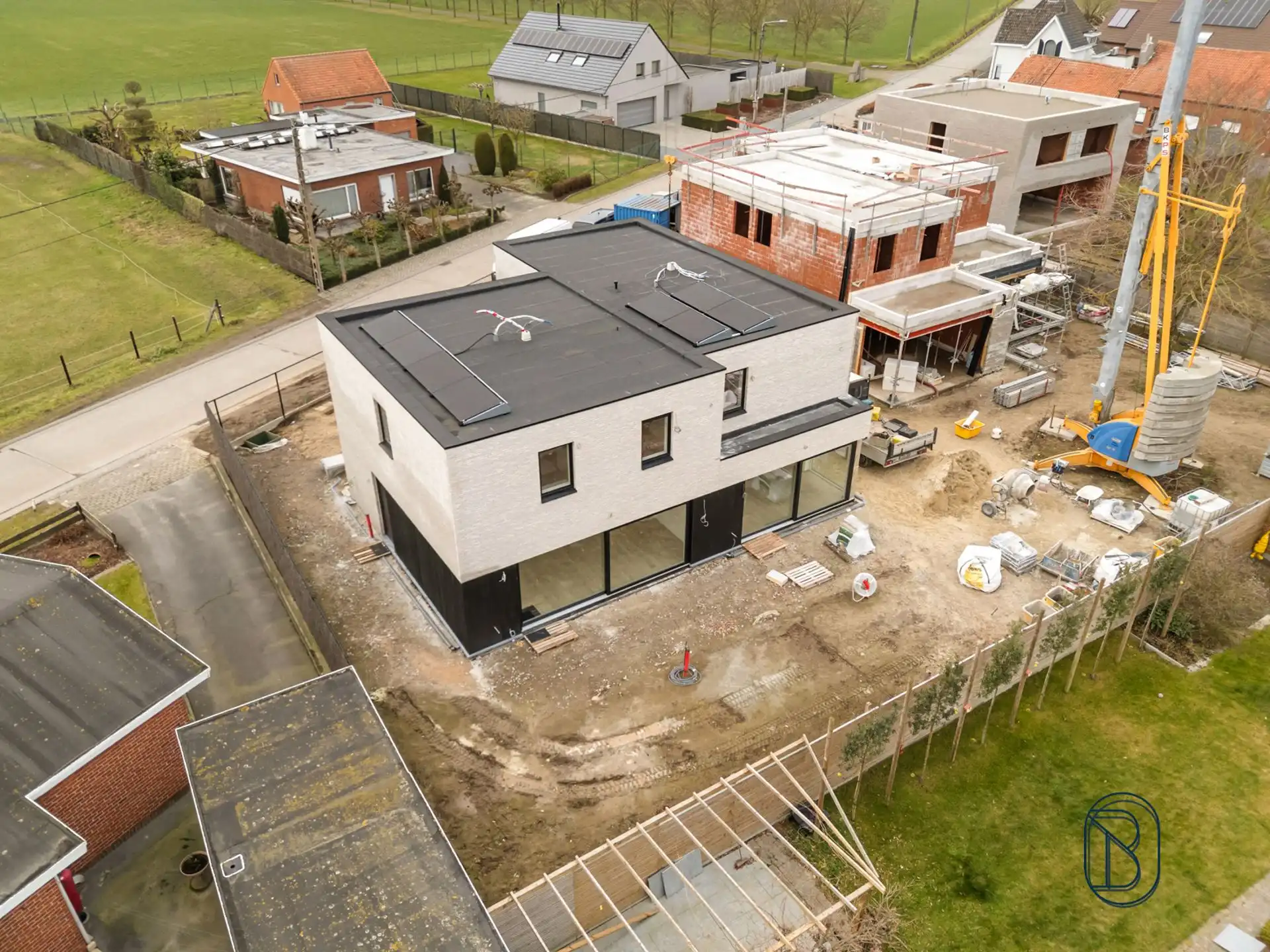 Landelijk gelegen nieuwbouwproject in Sint-Eloois-Vijve foto 2