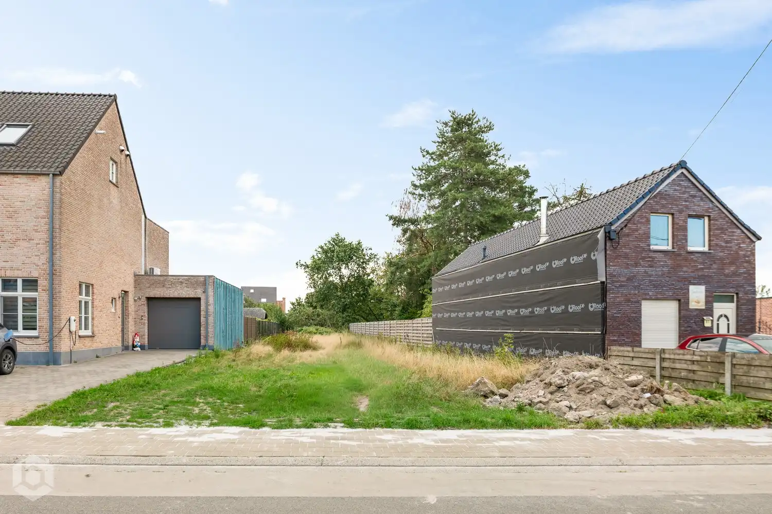 Bouwgrond halfopen bebouwing op perceel van 512 m² te Beerzel foto 2