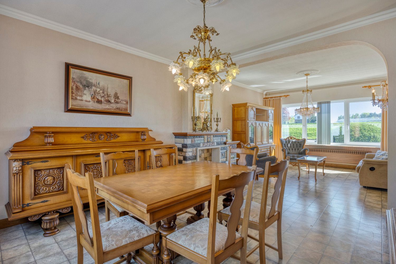 CHARMANTE OPEN BEBOUWING OP 16A 17CA MET PRACHTIGE TUIN EN DENNENBOS foto 7