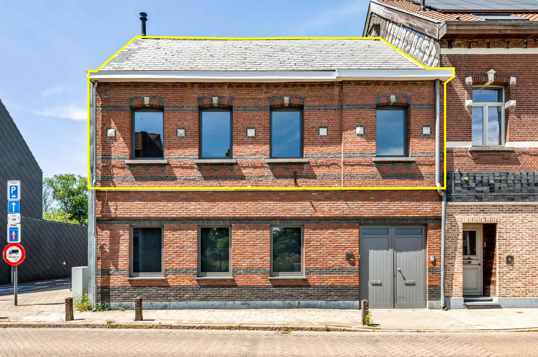 Ruim te renoveren duplex appartement met terras in centrum foto 7