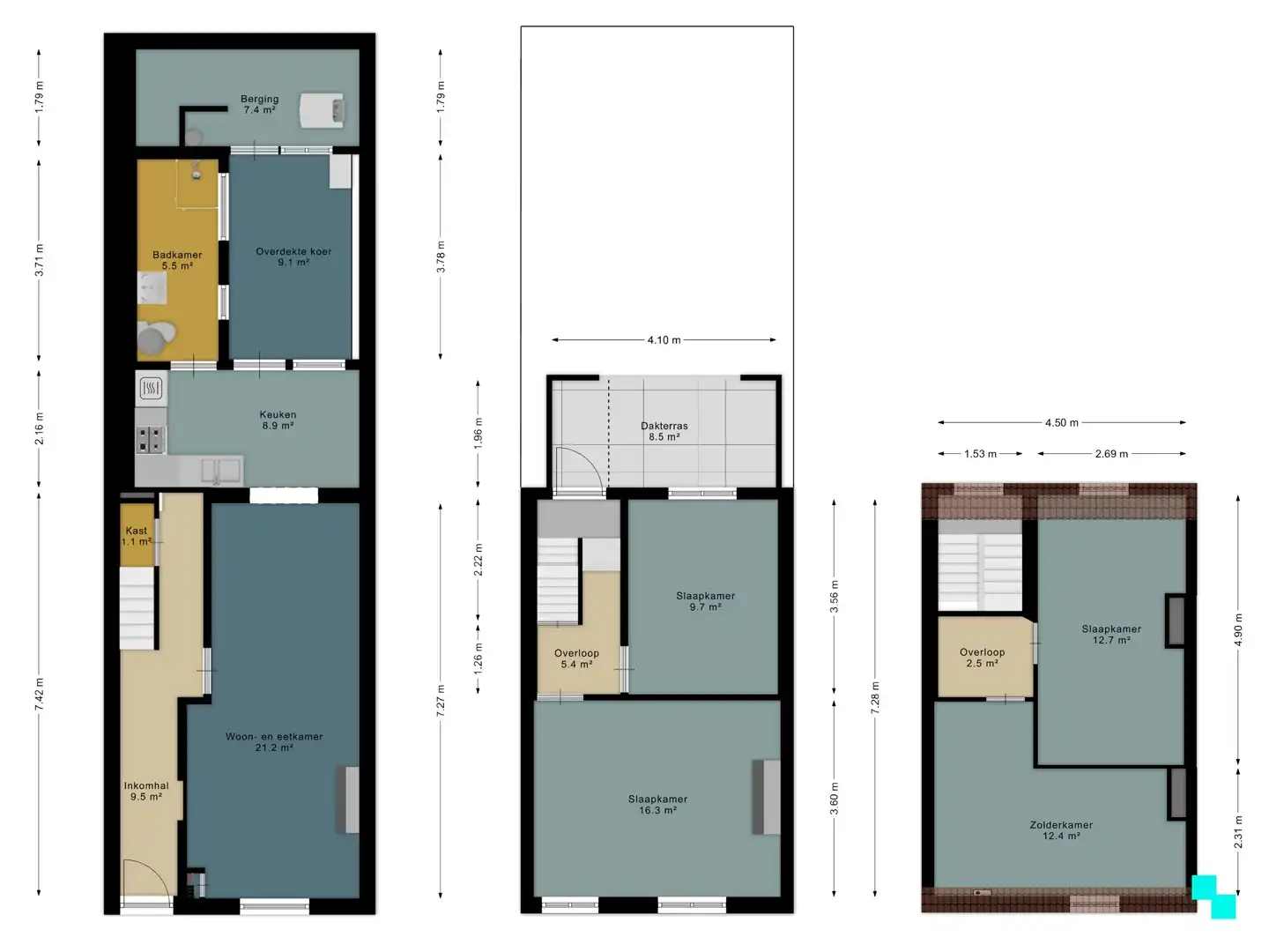 Te renoveren rijwoning met vier slaapkamers te Ledeberg foto 20