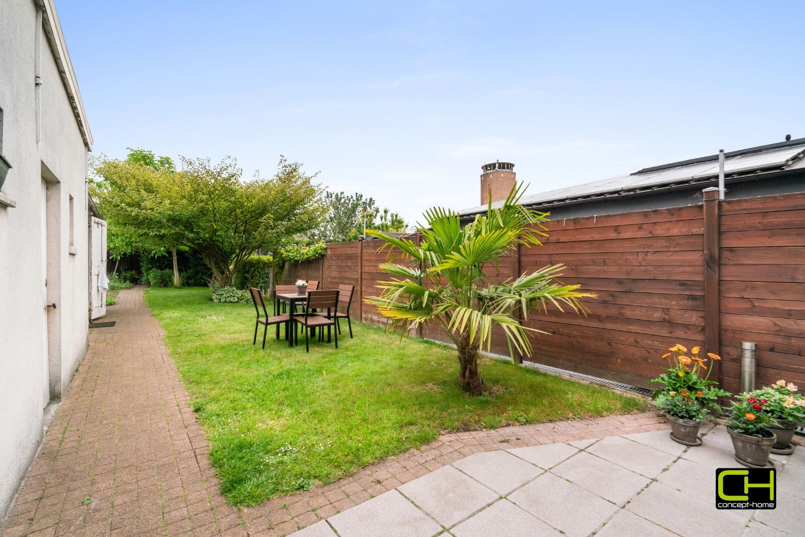 Halfopen bebouwing met tuin te koop in Sleidinge foto 21