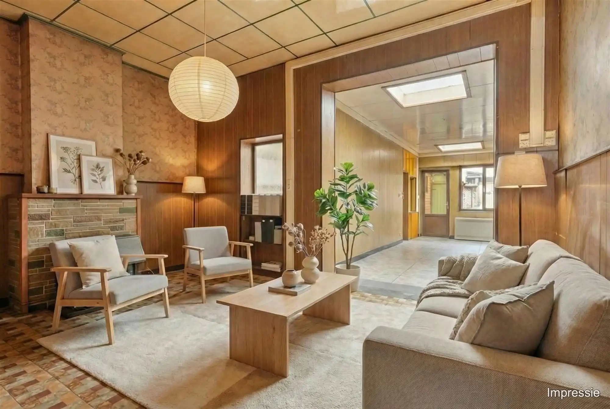 Op te frissen woning met 4 slaapkamers, tuin en garage.  foto 7