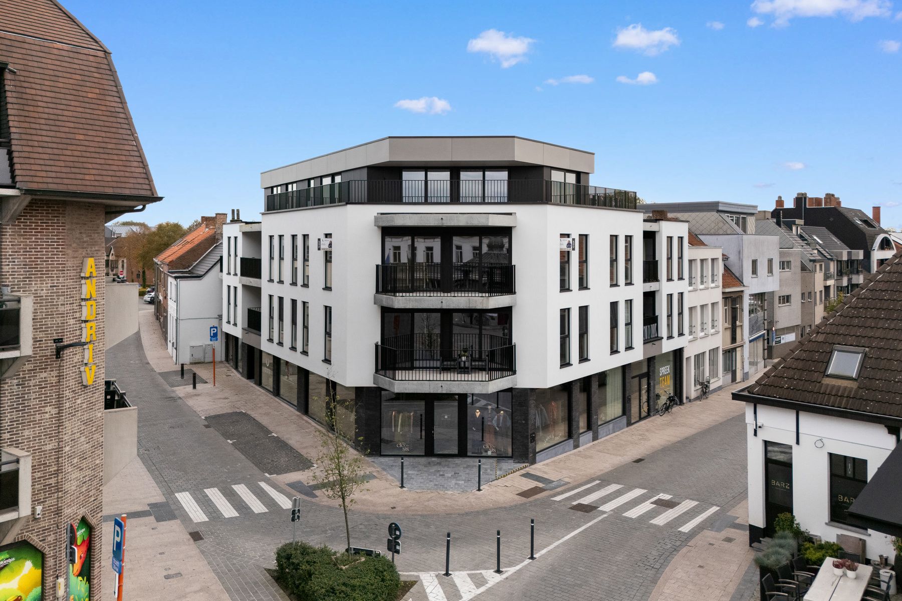 Top nieuwbouw appartement met zicht op de markt van Aalter foto 24