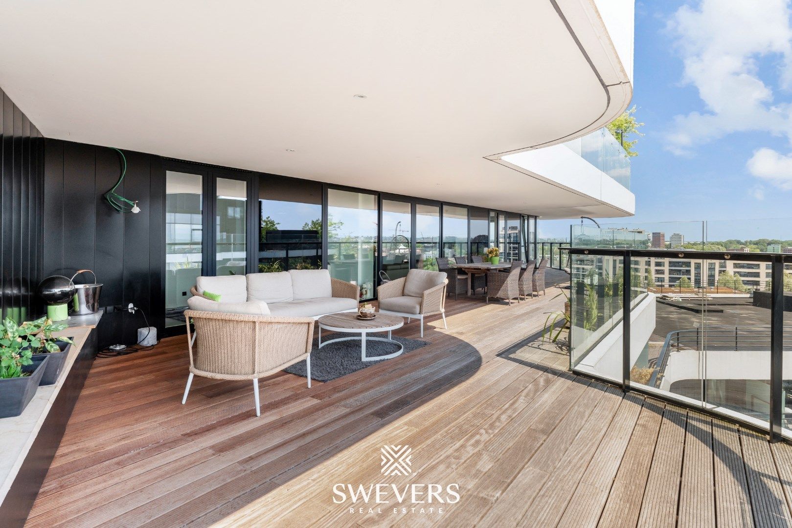 Adembenemend luxueus appartement (216m²) op Zuidzicht met riant terras rondom (223 m²) foto 32