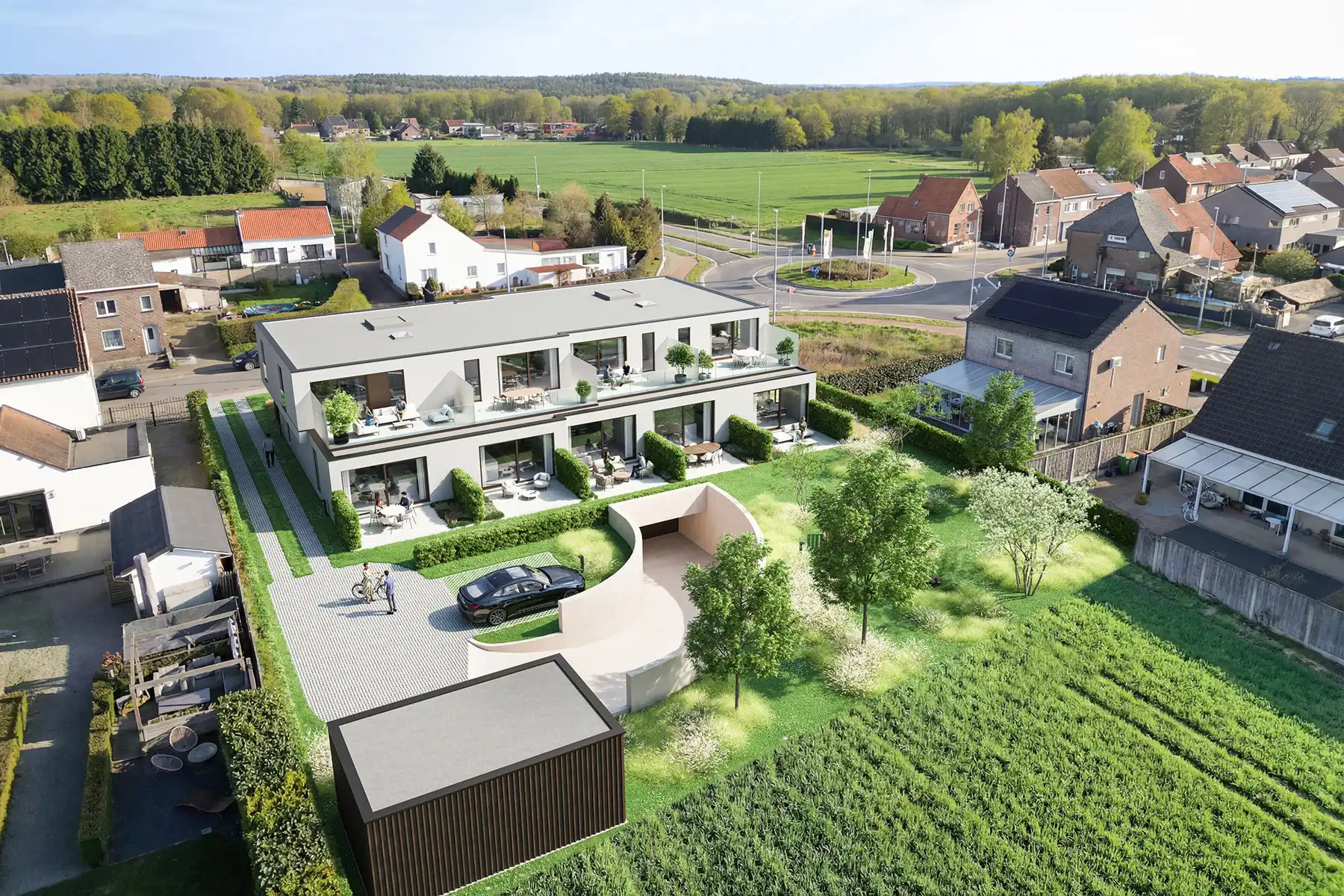 Nieuwbouwappartement (83m²) in kleinschalige residentie te Lanaken! foto 2