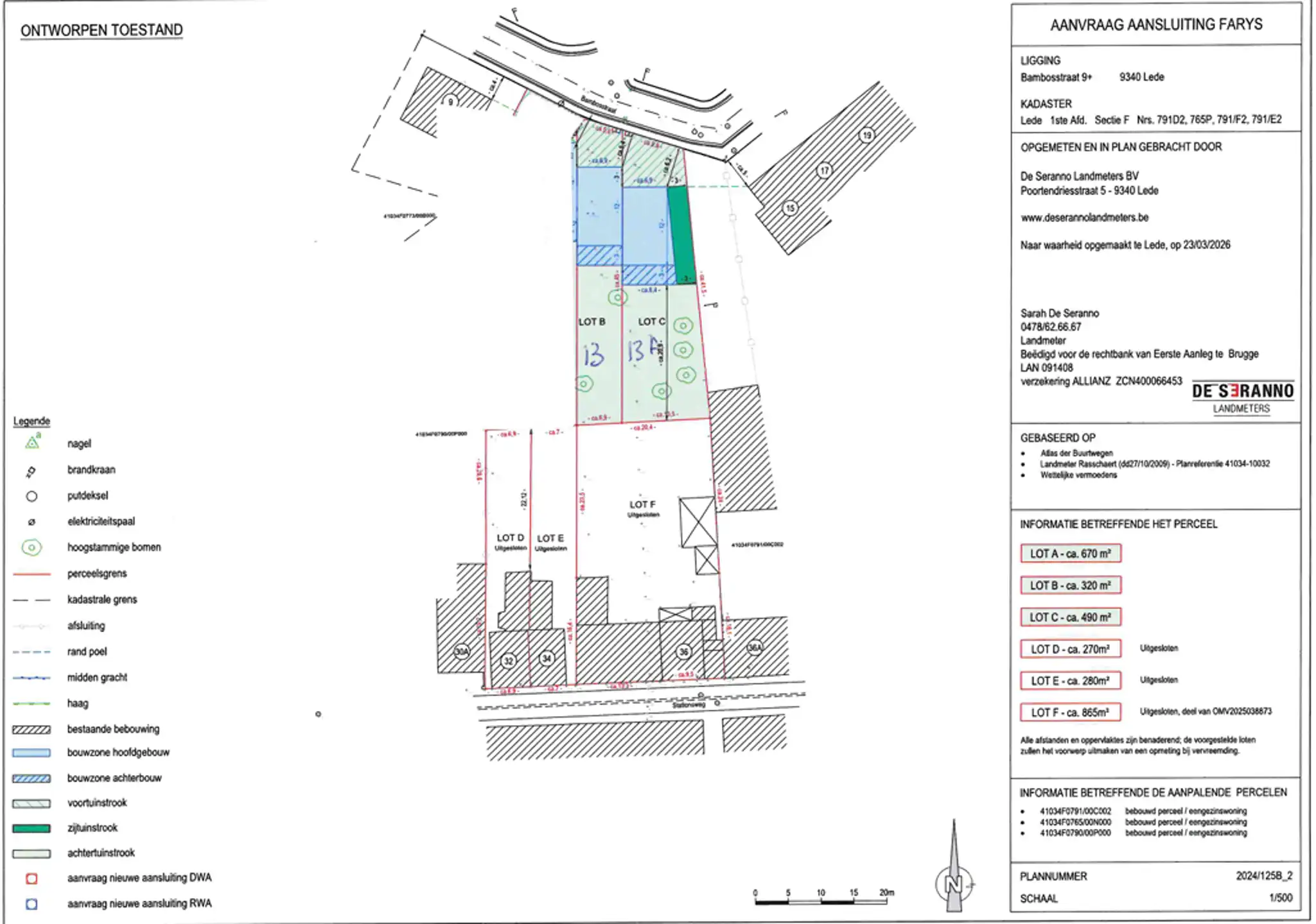 LEDE - Bouwgrond voor gesloten bebouwing in  hartje Lede foto 3