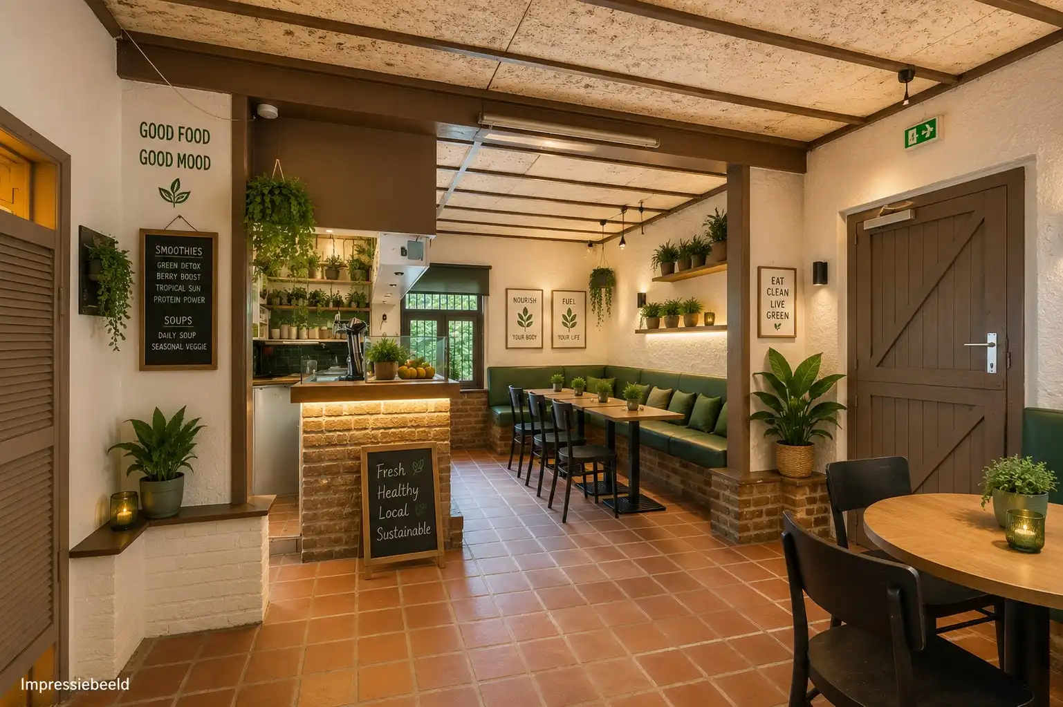 Authentiek horecapandje ideaal voor een healthy coffee-, lifestyle- en natuurconcept in het Dilserbos-Sparrendal. foto 10
