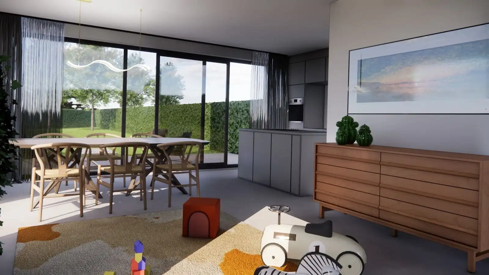 Rustig gelegen nieuwbouw met 4 slaapkamers.  foto 9