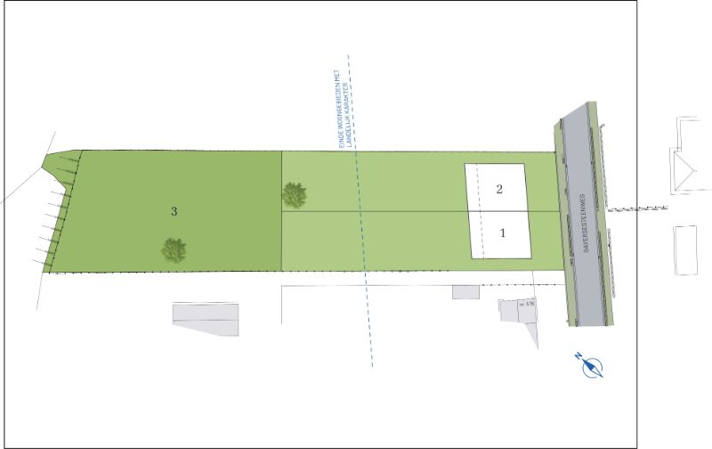 Melsen (Merelbeke), Gaversesteenweg - Fase 1: Lot 03 foto 1