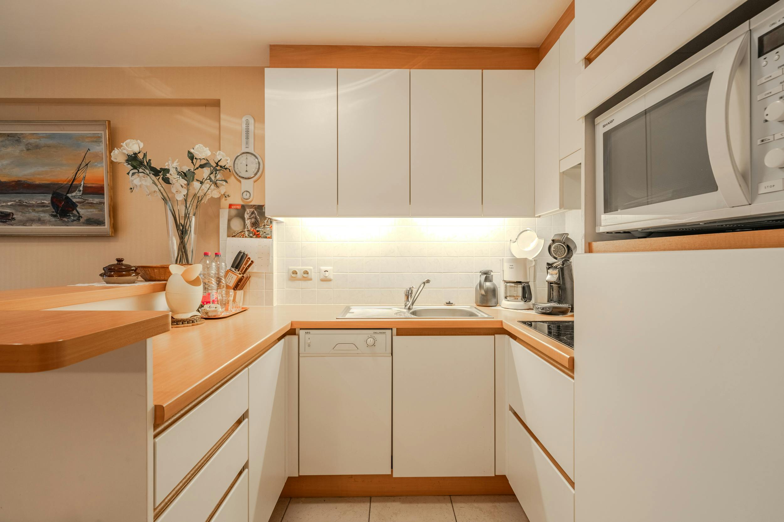 Zongericht appartement met twee slaapkamers en terras foto 6