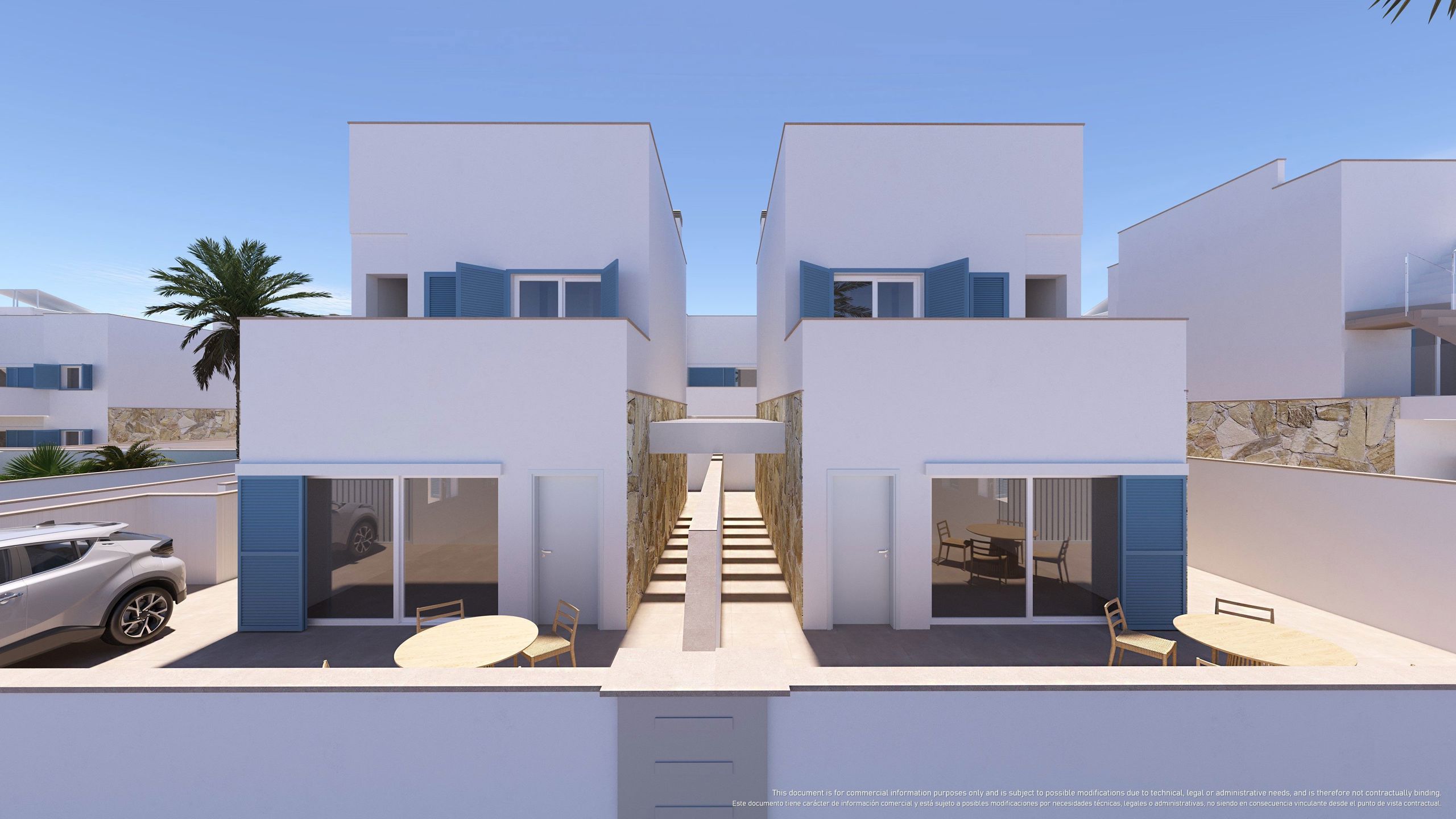 SPANJE - Appartementen Ibiza-stijl 1km van strand, zee. foto 20