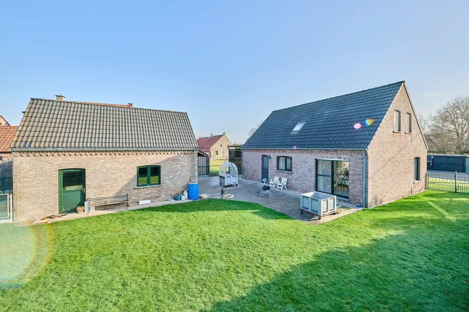 Charmante landelijk gelegen eengezinswoning volledig onderkeldert en ruime vrijstaande garage foto 23