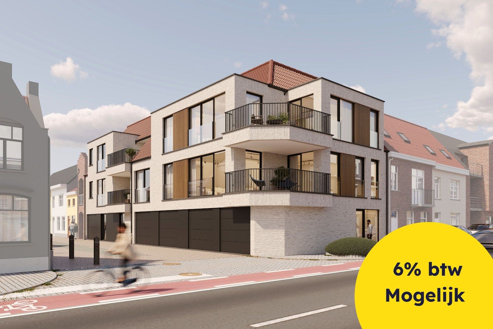 Ruim nieuwbouwappartement met 2 slaapkamers op centrale ligging in Middelkerke foto {{pictureIndex}}
