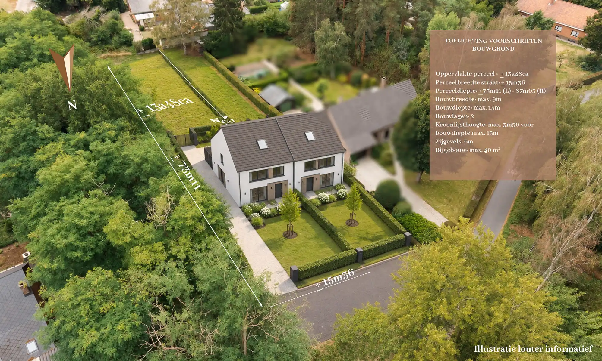 Prachtig gelegen bouwgrond op centrale locatie in Tremelo foto 4