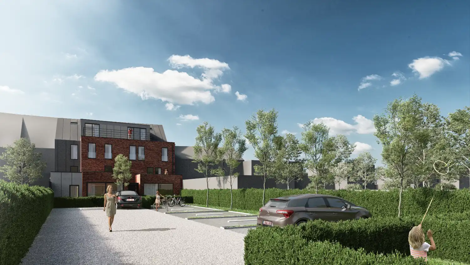 Modern opgeleverd nieuwbouwproject te Zottegem. foto 2