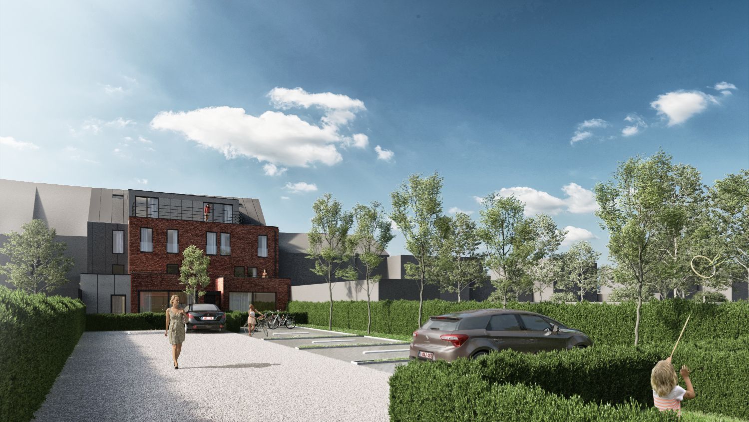 Modern opgeleverd nieuwbouwproject te Zottegem. foto 2
