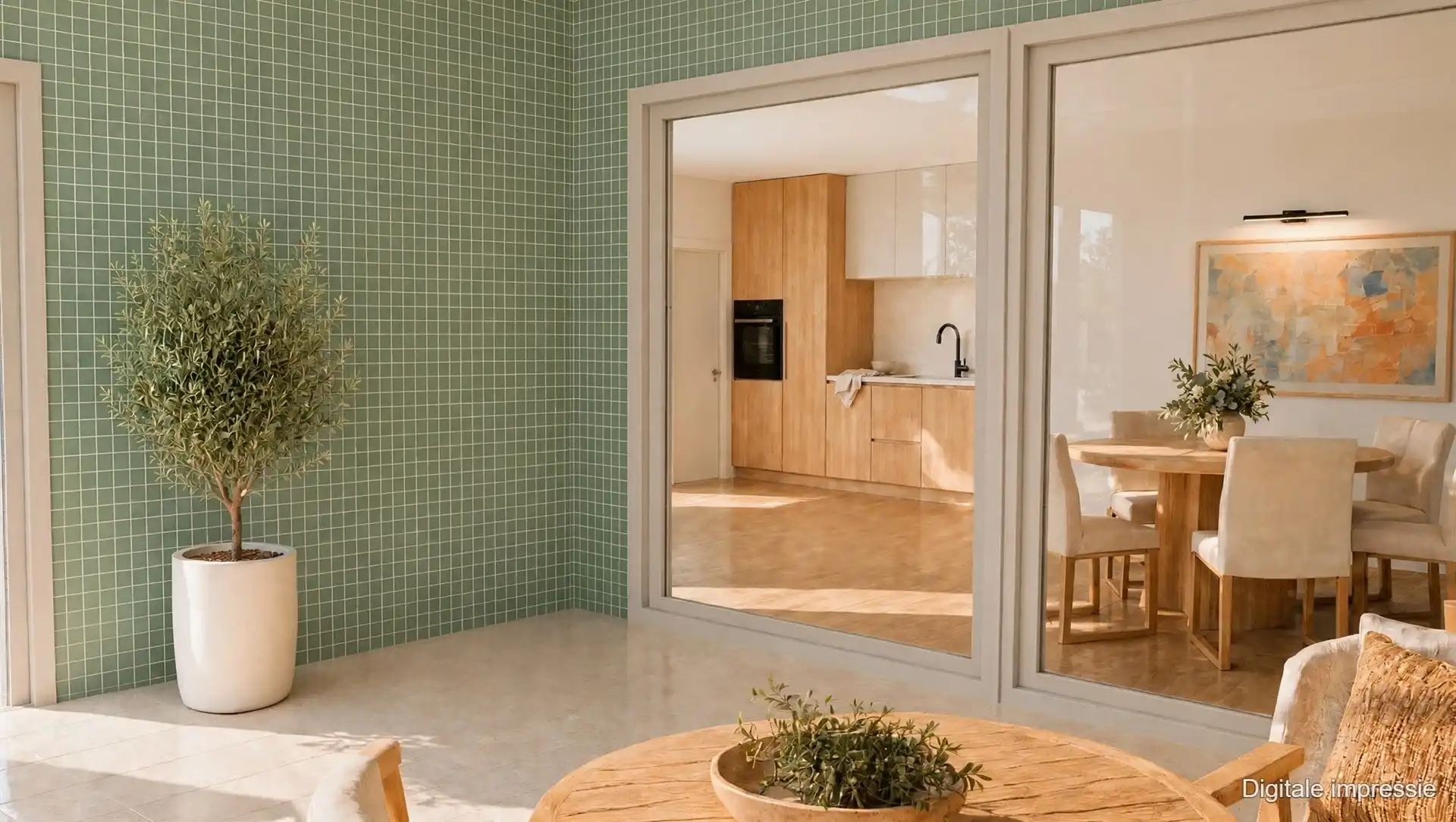 Nieuwbouw 3 slaapkamer appartement in centrum Wetteren foto 2