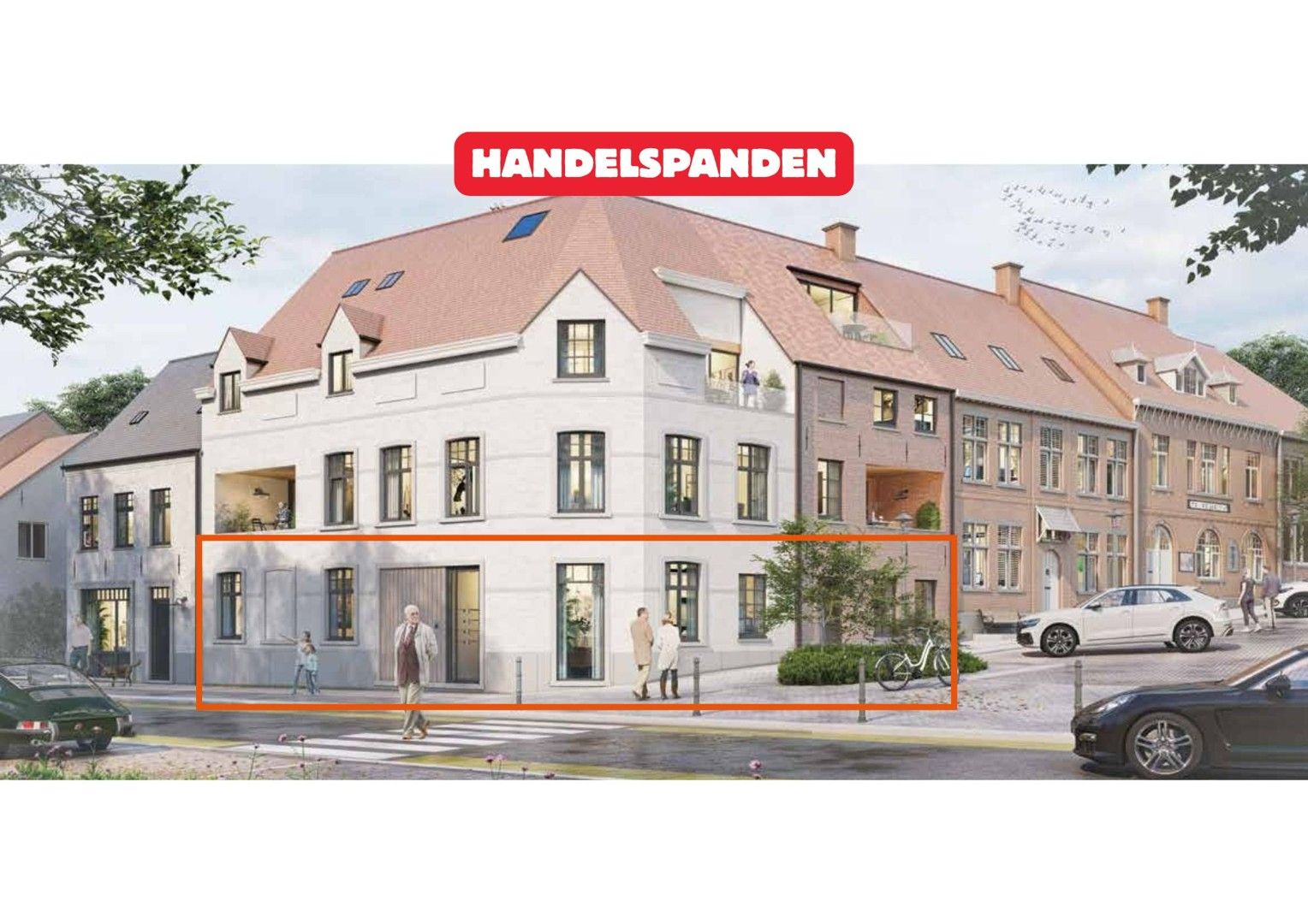 Handelspanden te koop op de markt van Beselare foto {{pictureIndex}}