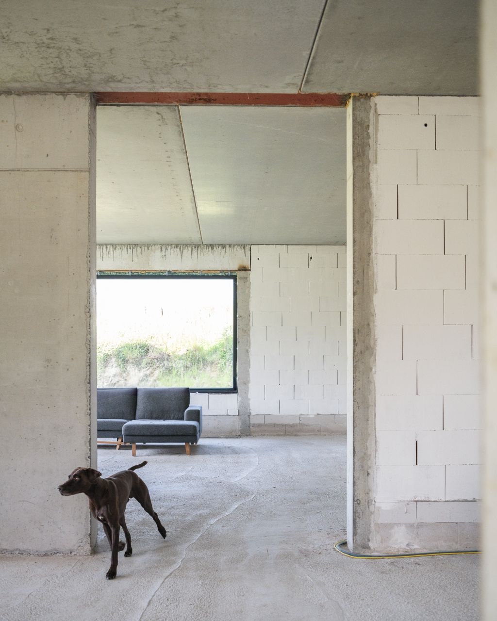 Architecturale casco-nieuwbouw bestaande uit een uitzonderlijke stapelwoning met onderliggende garage en adembenemende zichten over de Scheldevallei. foto 6