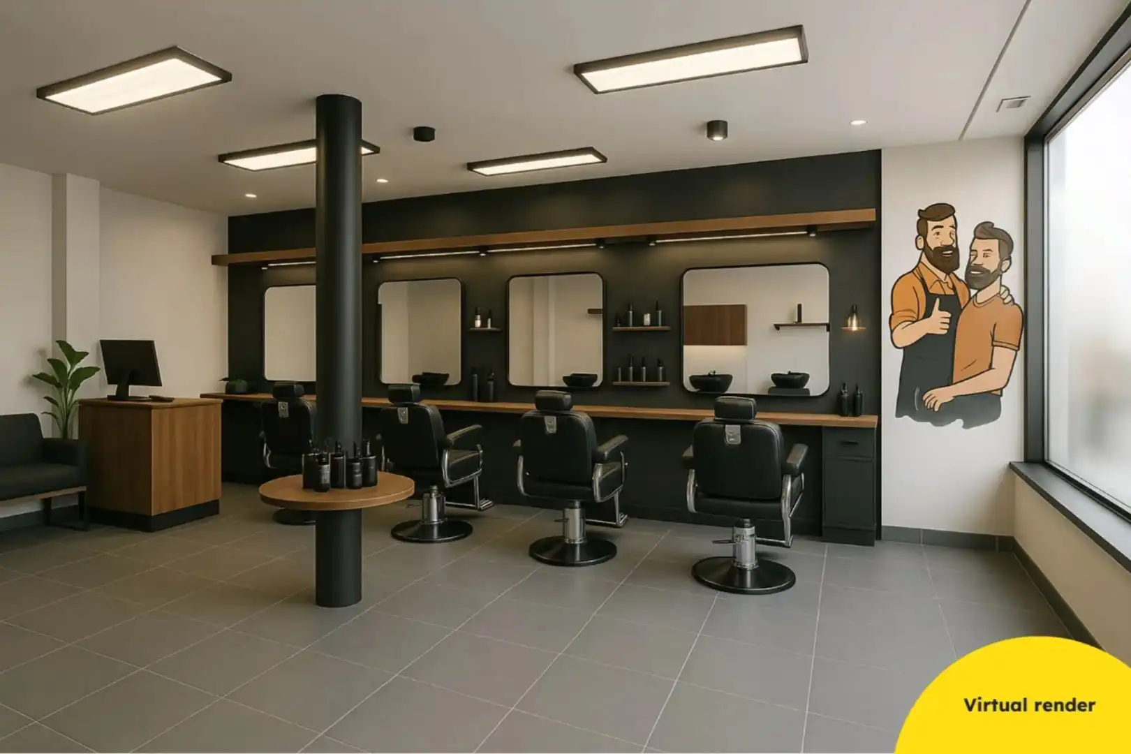 Ruime woning met handelsgedeelte op gunstige ligging in centrum! foto 5