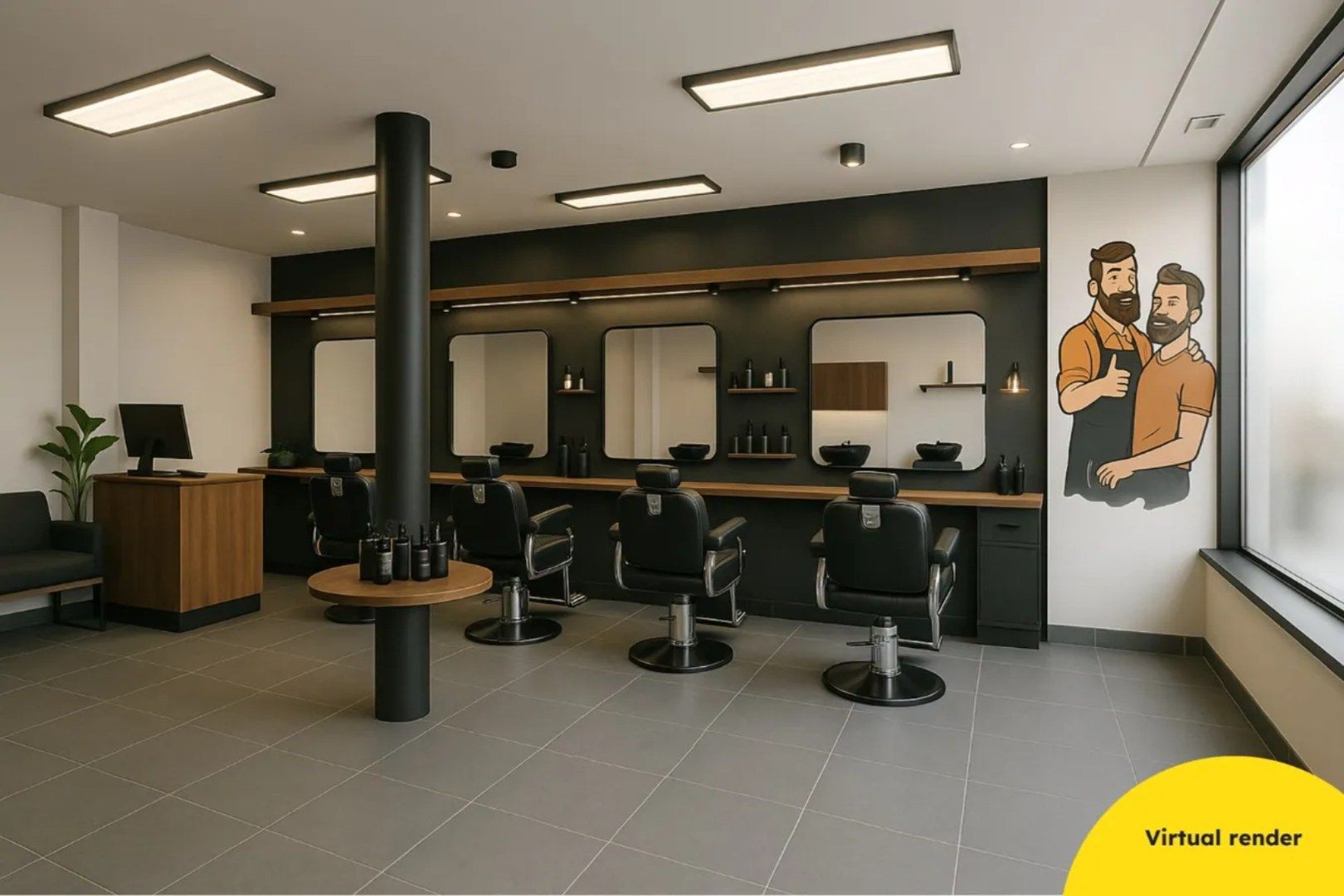 Ruime woning met handelsgedeelte op gunstige ligging in centrum! foto 5