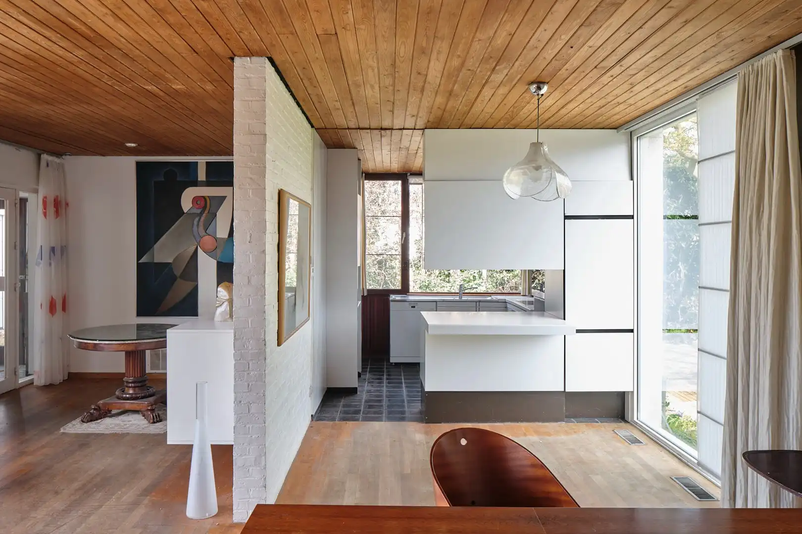 Organische architecten- en kunstenaarswoning foto 17