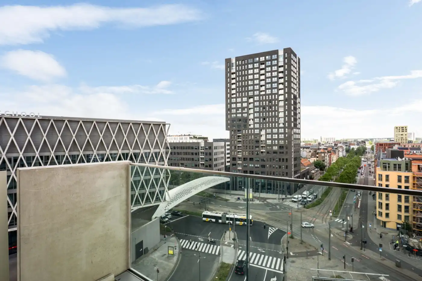 Recent app. op 8e verd. met 1 slpk. in Cadix-buurt te Antwerpen foto 16