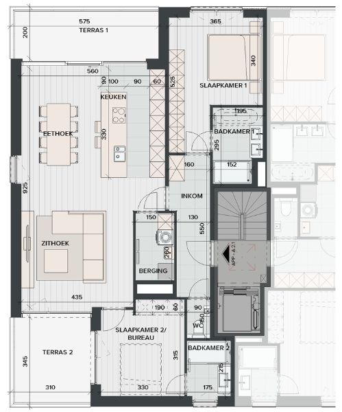 Lichtrijk doorkijkappartement met panoramisch uitzicht op water en groen foto 2