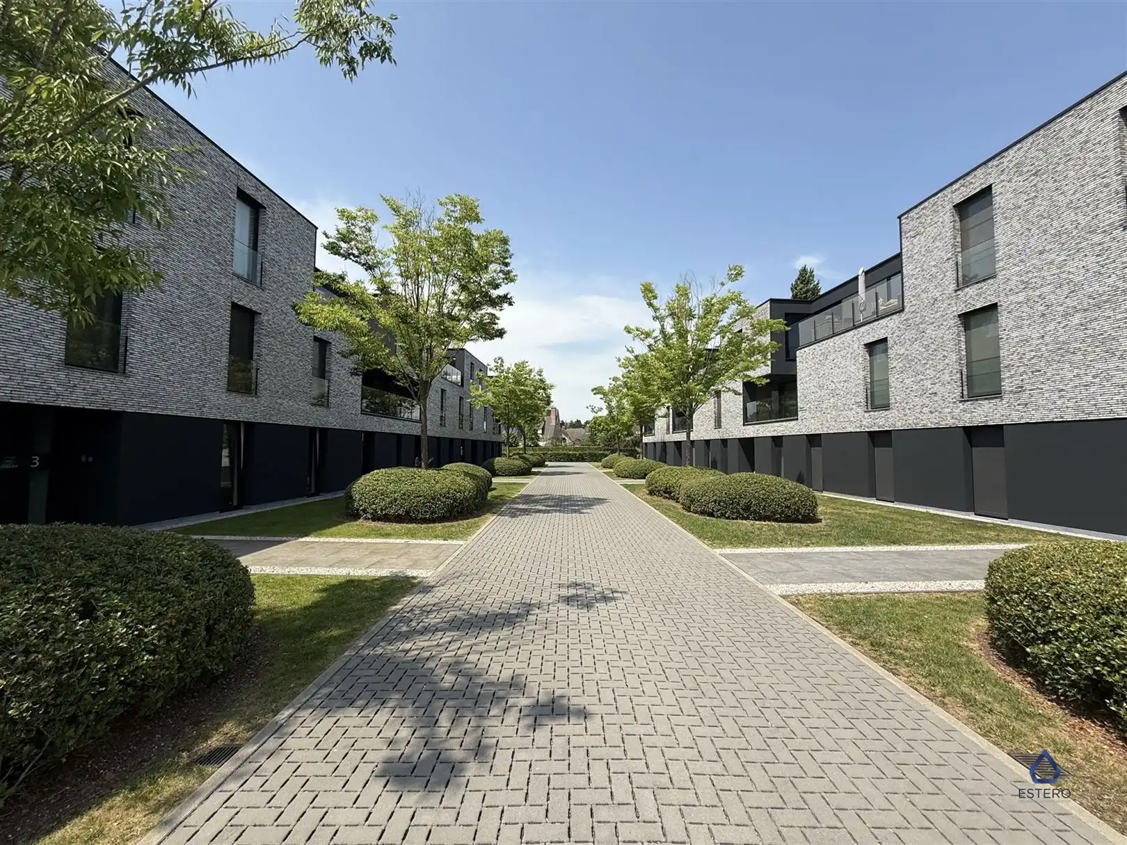 Modern appartement met terras in Nevele foto 2