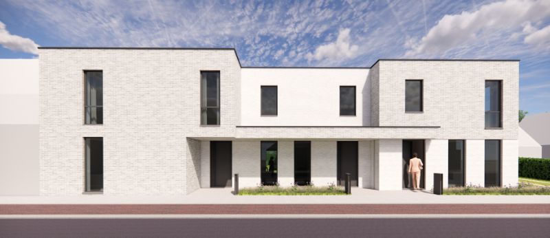 Hooglede: halfopen nieuwbouwwoning met 3 slaapkamers, zuid-gerichte tuin, carport en berging op een perceel van 184,50 m², centrale ligging foto 14