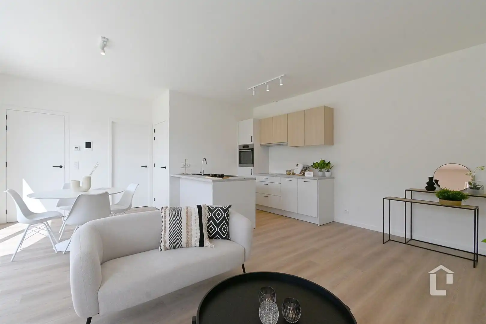 Luxueus, energiezuinig wonen met uitzicht op het groen, op een boogscheut van Gent foto 3
