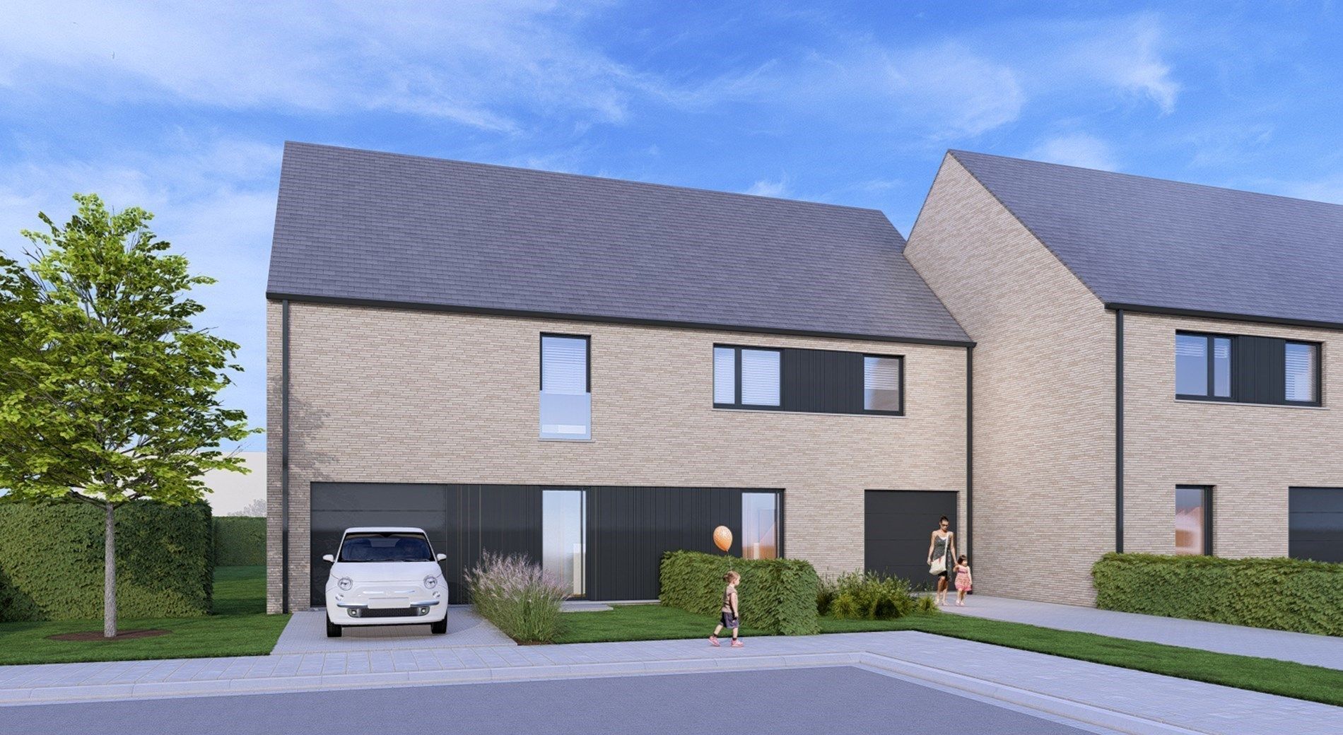 Nieuwbouwwoning in woonproject De Korenbloem foto {{pictureIndex}}