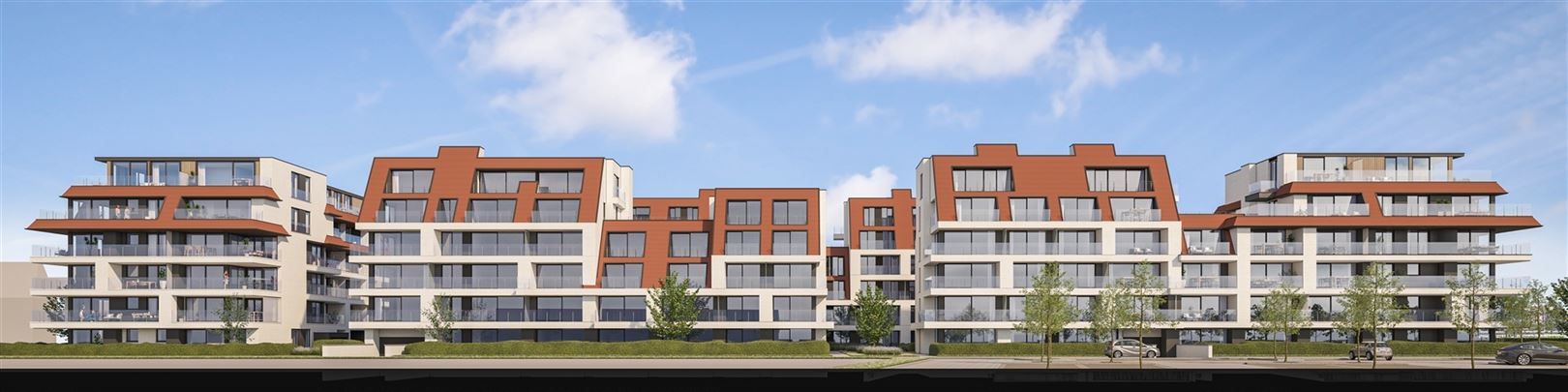 C0102 : Riant appartement met 1 slpk zongericht, grote woonkamer, prachtig terras foto 8