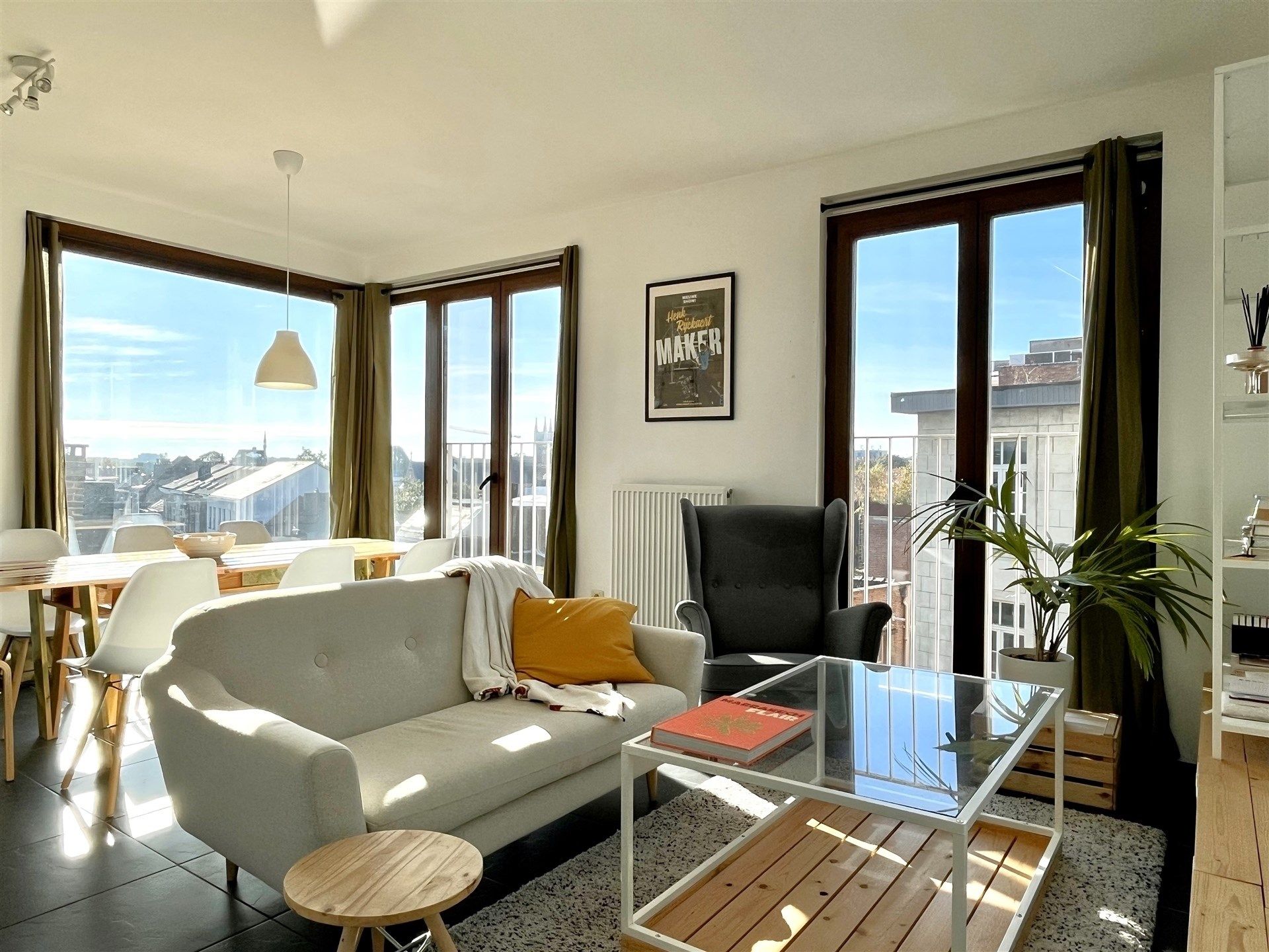 Gezellig appartement met 1 slaapkamer nabij Harmonie! foto 2