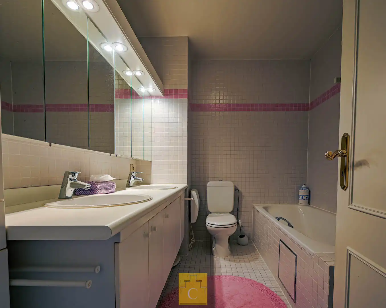 groot appartement (159 m2) met 3 slaapkamers aan de Augustijnenrei, 1ste verdieping, garagebox kan bijgekocht worden foto 26