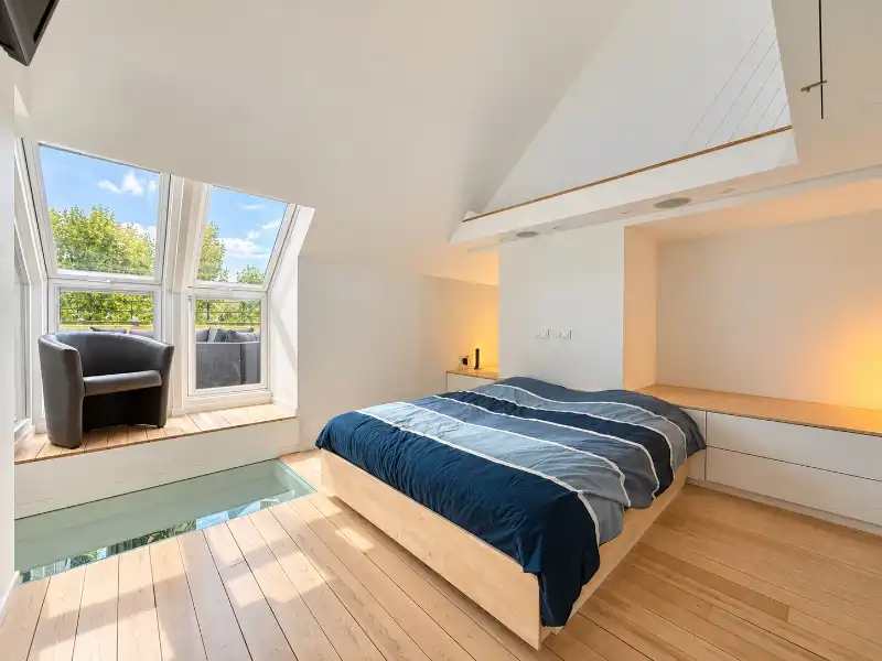 Luxueuze duplex met interne lift en zonnige terrassen nabij Portus Ganda foto 12
