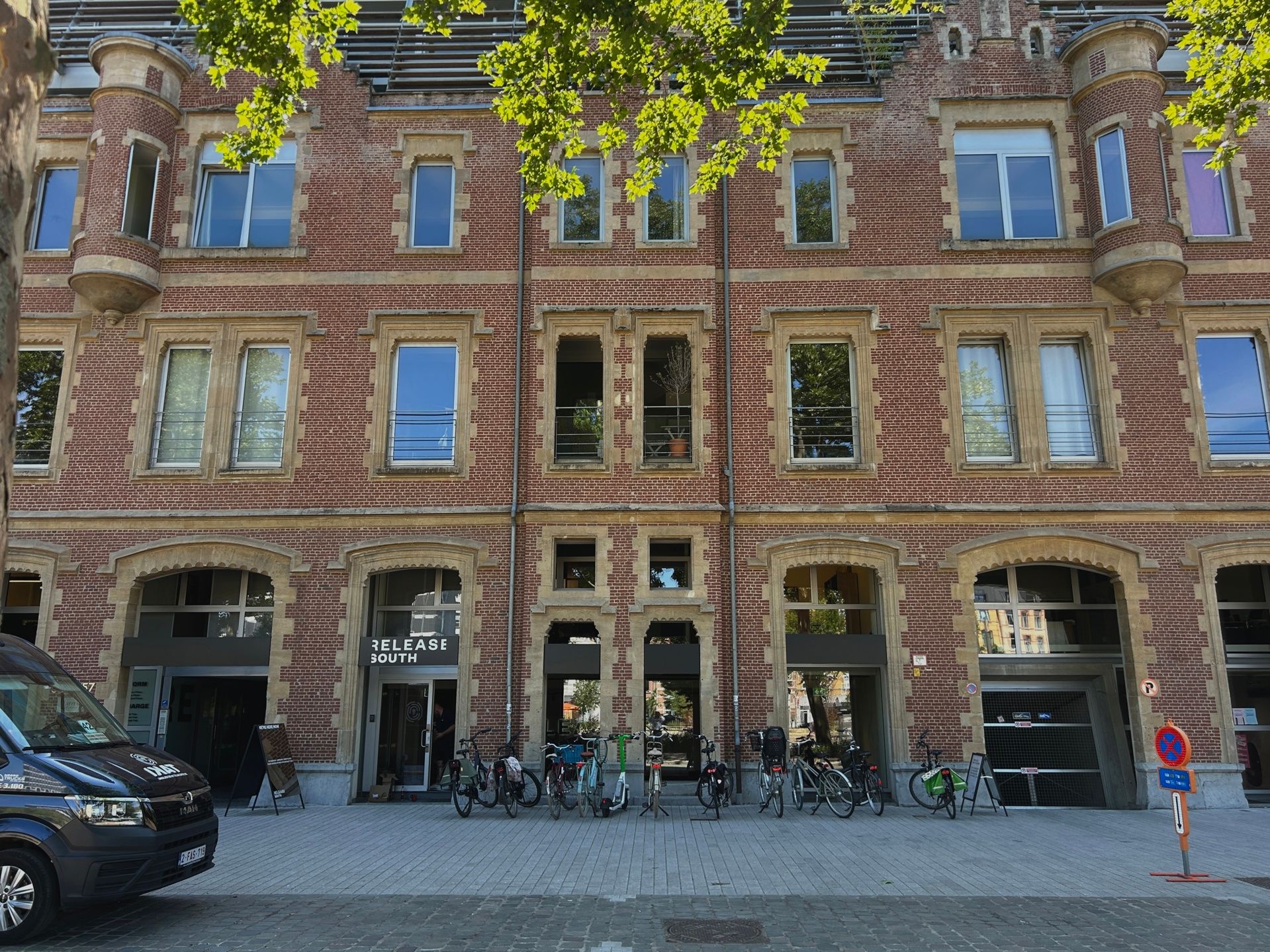 riant 2-slpk-app. met terras op de Vlaamsekaai  foto 2