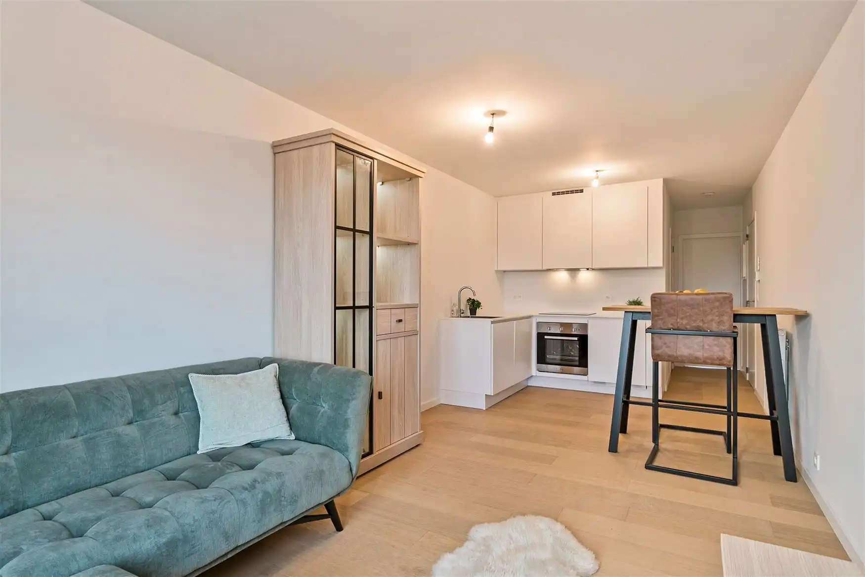Gerenoveerd éénslaapkamerappartement aan de Vlaamsekaai foto 3
