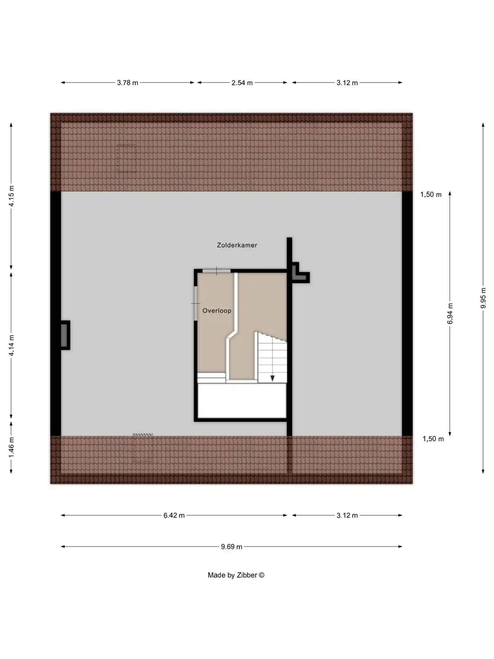 Ruime woning met 4 slaapkamers te Huizingen foto 20