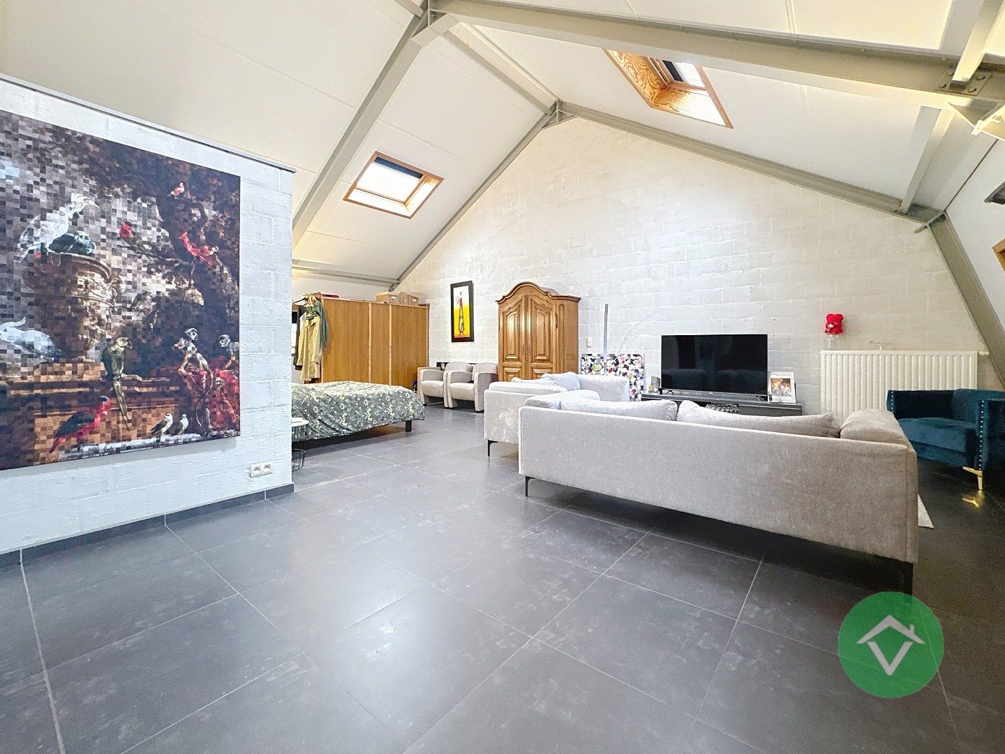 Lichtrijke Loft met 1 slaapkamer te Oostende foto 11