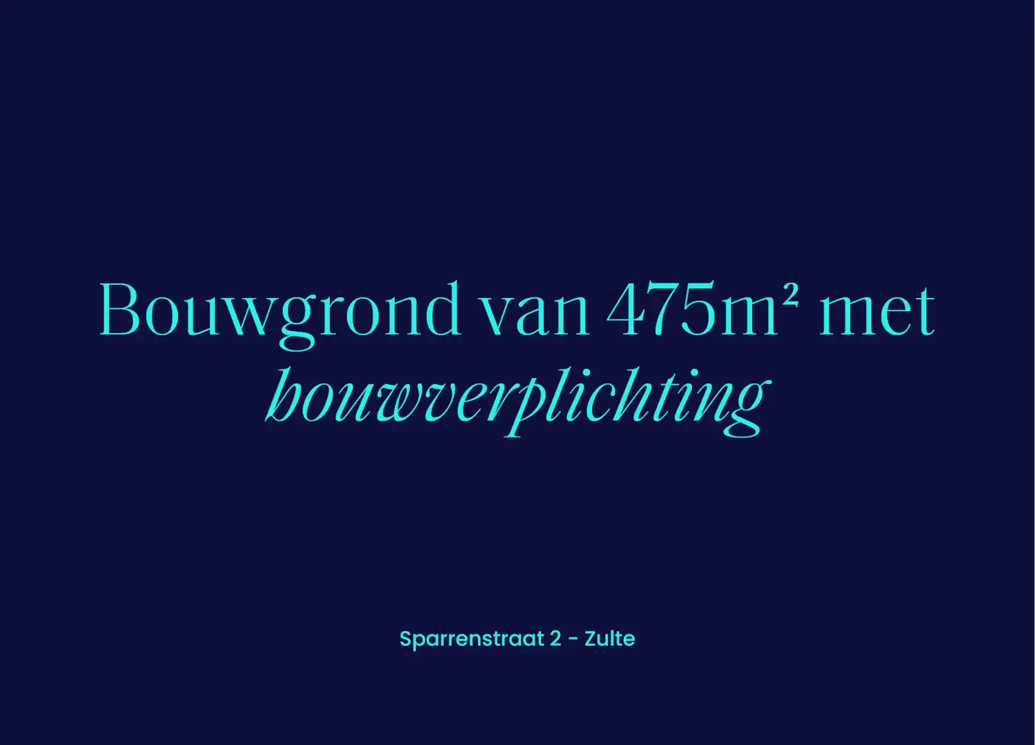 Bouwgrond op rustige ligging met bouwverplichting in Zulte foto 2