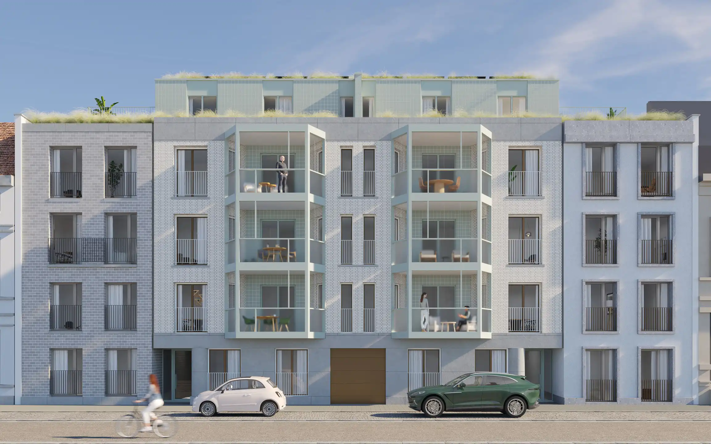 ANTWERPEN - Nieuwbouwproject LOGGIA foto {{pictureIndex}}