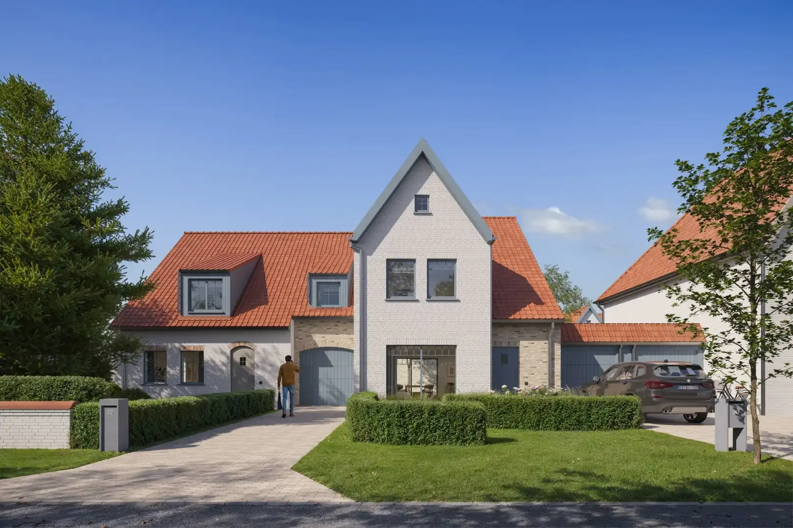 Halfopen bebouwing met 4 slpk en ZW-tuin foto 3