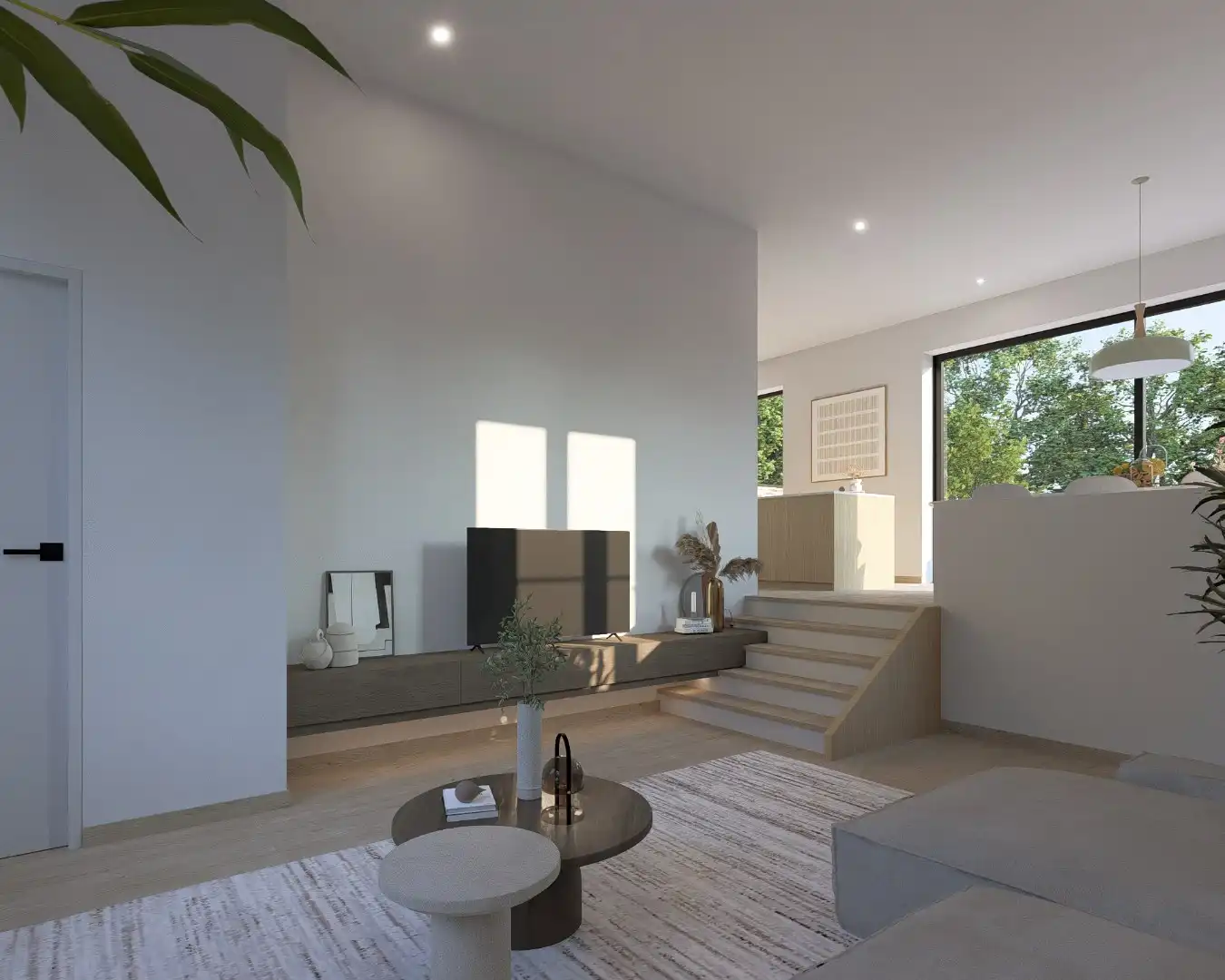 Hoogwaardig afgewerkte halfvrijstaande nieuwbouwwoning op een perceel van 8a42ca te As! foto 8