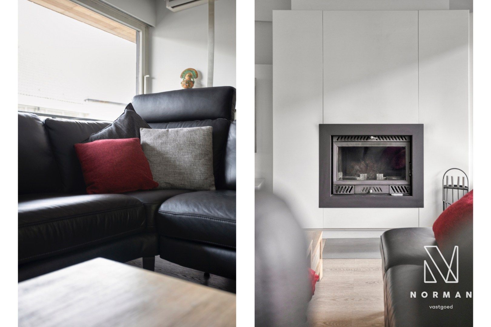 Duplex te koop in het centrum van Kuurne met 3 slaapkamers en een groot zongericht terras met tuinhuis.  foto 6